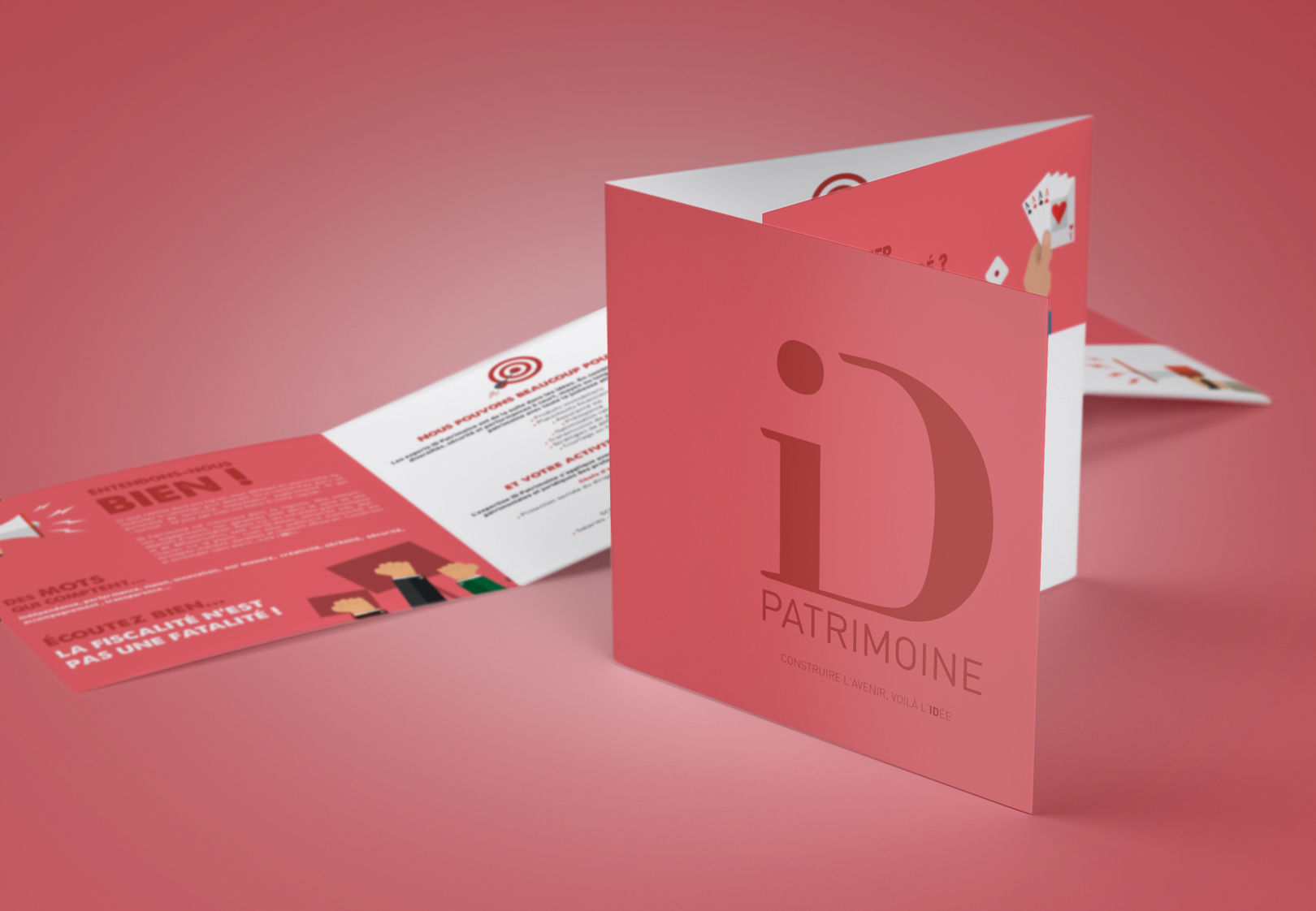 Plaquette ID Patrimoine Visuel plaquette corporate iD Patrimoine iD Groupe